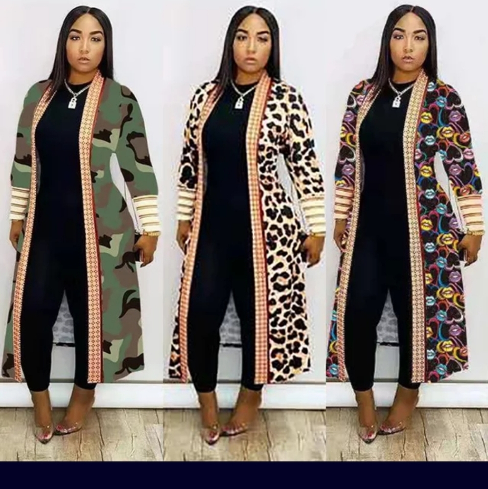 Cute Leopard Print Cardigan